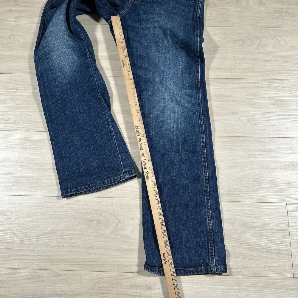 Wrangler Retro Relaxed Boot Jeans Mens 31x32 Denim Bootcut Cowboy Workwear Faded